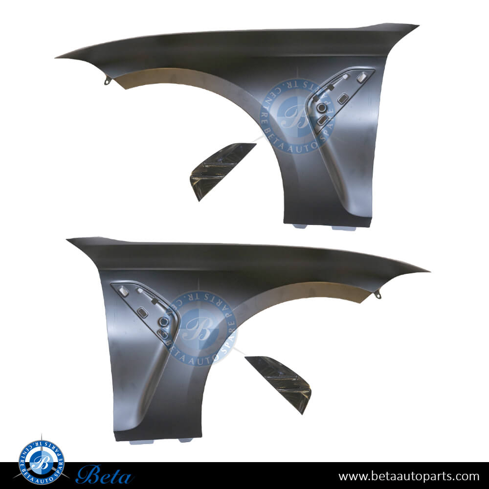 Front Fenders M3 Look for BMW 3 Series 2019-Up models, Part Number 41008494439 / 41008494440 Front Fenders M3 Look for BMW 3 Series 2019-Up models, Part Number 41008494439 / 41008494440